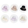 Spring Summer Outdoor Sun Hat Women's Big-Brimmed Fisherman Hat for Travel and Holiday Sun Hat