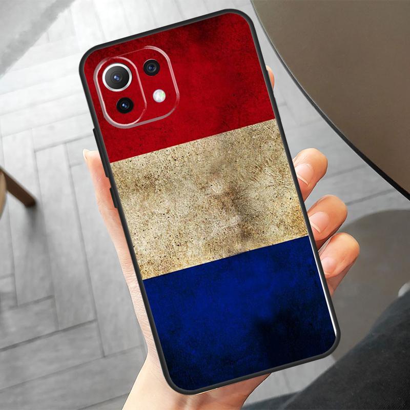France Flag Case For Xiaomi 14T Pro 11T 12T 13T Mi 15 13 14 Ultra POCO X7 Pro X3 X5 X6 F5 F6 F7 Cover