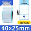 Self-Adhesive Thermal Barcode Stickers for Milk Tea & Supermarket Scale