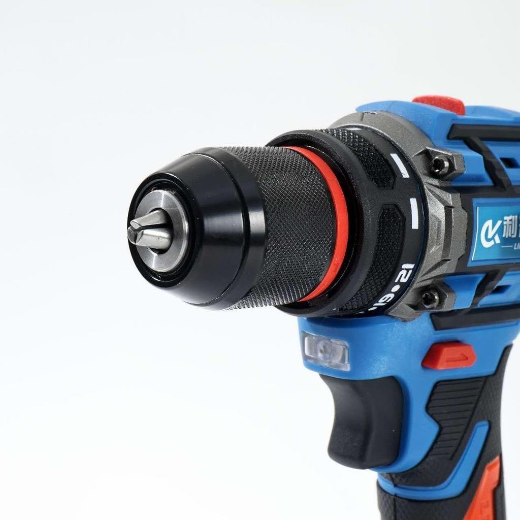 Brushless High-Power Lithium Battery Electric Drill & Screwdriver with Pure Copper Motor