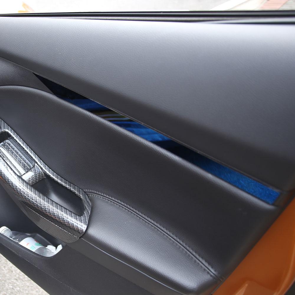 Für Ford Focus 3 MK3 2012 - 2017 Türverkleidung Türdekorleiste 2 Stück Schutzleiste Innenraumzubehör