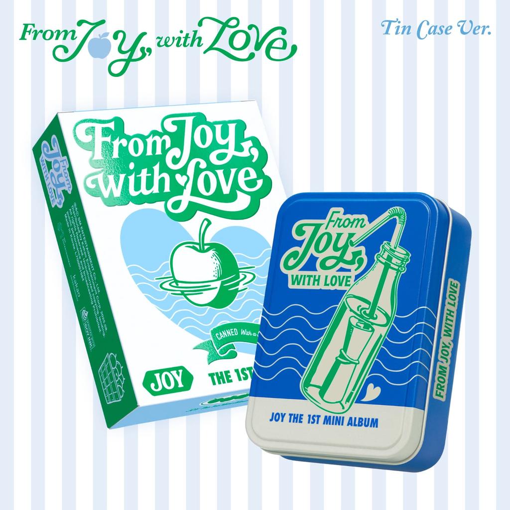 (JEWEL CASE / PHOTOBOOK / TIN CASE) JOY (Red Velvet) [From JOY, with Love] 1st MINI ALBUM