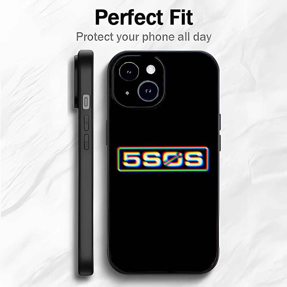 Rock Band 5 S-Seconds Of S-Summer Phone Case Phone Case Soft Packaging Lightweight For iPhone17 16 15 14 13ProMax