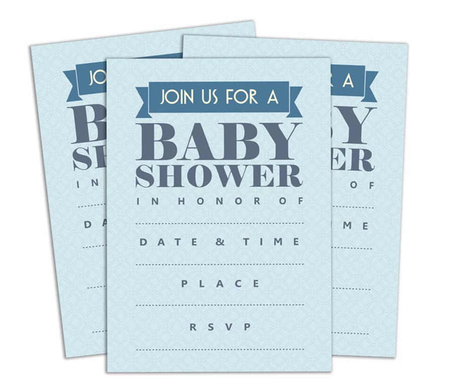 Darling Souvenir Baby Shower Invitation Card 28 Pcs Fill or Write In Blank Invites Printable Party Supplies