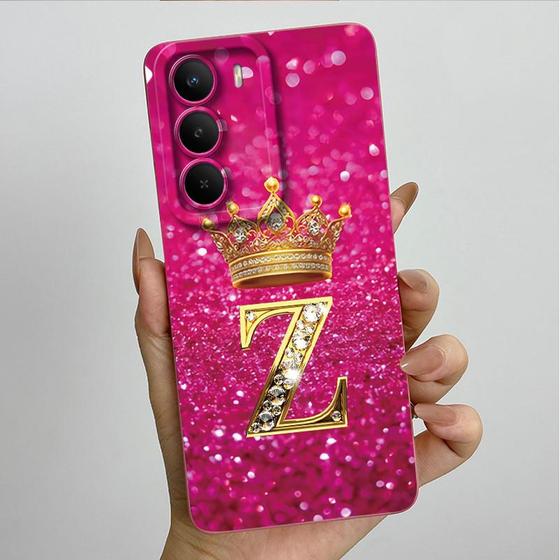 Phone Case For Realme C71 2025 Cover Luxury Crown Letters Soft Silicone Shell Shockproof Bumper for Oppo realme C71 C 71 4G Etui