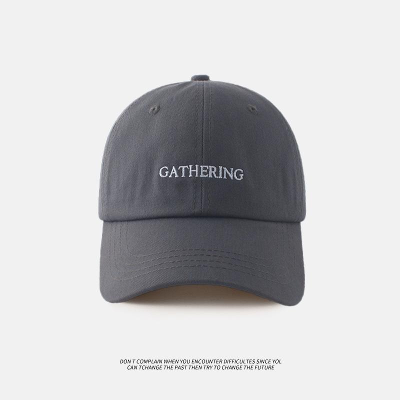 New Hat Women's Summer Big Brim Cap Showing Face Small Baseball Cap Men's Sun Hat