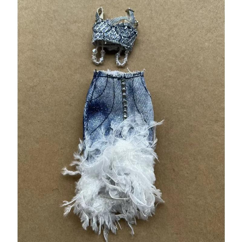 Big Fashion Doll Clothes Jacket Pants Dress Socks Colorful Doll Decor Accessories DIY Doll Dressing Parts
