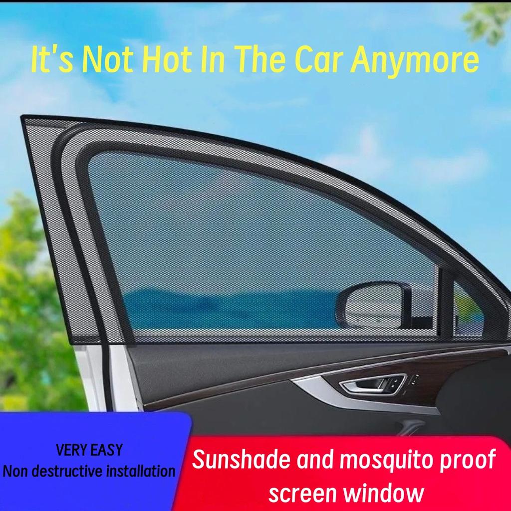 Car Window Mosquito Proof, Sun Protection Net, Sun Protection, Breathable Ventilation Curtain, Car Protective Equipment