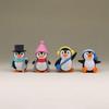 Creative Resin Skiing Penguin Desktop Ornament for Home or Car Decoration