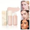 Liquid Foundation Oil-controlling Concealer Long-lasting Makeup, Waterproof for Dry Skin and Oily Skin, Foundation Cream Makeup