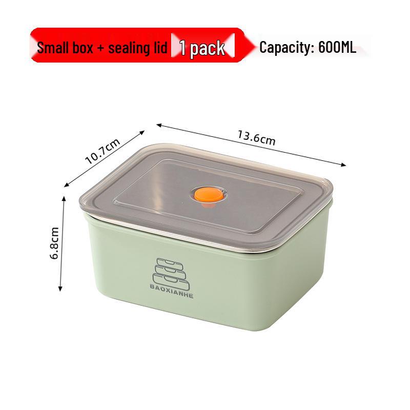 Stainless Steel Double-Layer Leak-Proof Fresh-Keeping Box