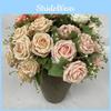 Künstliches Rosen-Blumenvasen-Arrangement für Hochzeitsfotografie und Eventdekoration