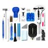 212Pcs Watch Repair Tool Kit Watchmaker Watch Case Repairing Opener Band Link Leather Storage Bag Kit Hand Tool Set