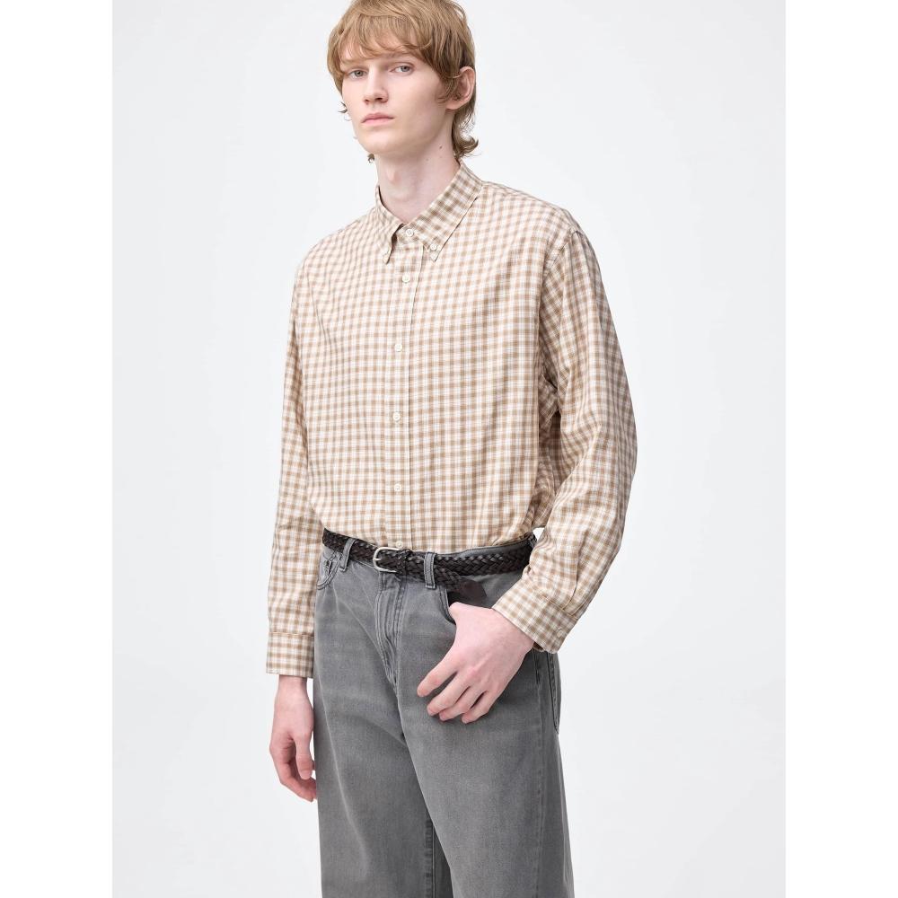 Gu By Uniqlo Leather Mesh Belt