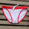UXH Brand Men Swim Thong Briefs Low Waist Bathing Suilt Swimwear Beach Wear Tanning Surfing
