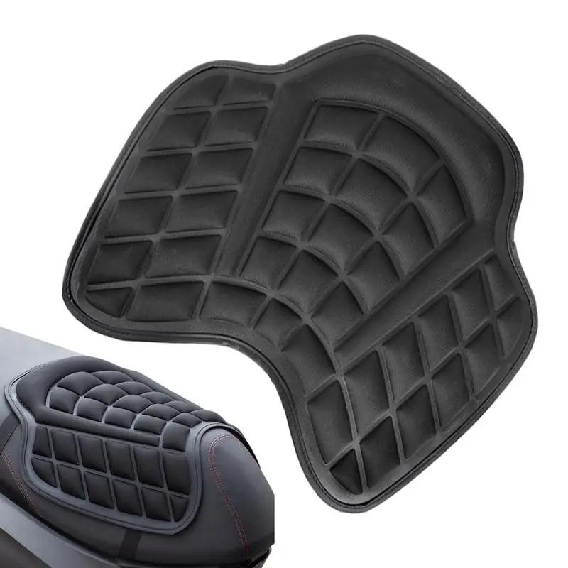 new Motorcycle 3D EVA Comfort Seat Cushion Universal Air Motorbike Cover Sunscreen Shock Absorption Motorbike Seat Pad