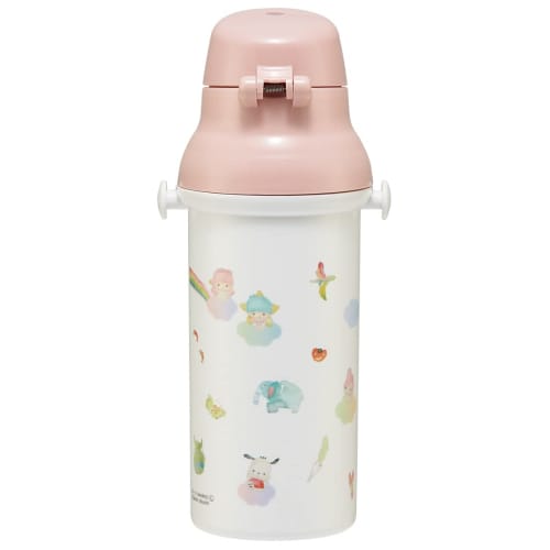 Skater Children's Plastic Water Bottle 480ml Ag+ Antibacterial Sanrio Characters X Akiko Kobuchi Sanrio Girls Made In Japan PSB5SANAG-A