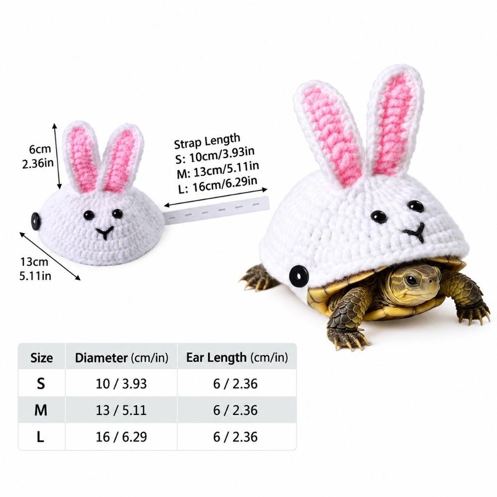 cartoon Knitted Turtle Clothes Lightweight Tortoise Accessory Brazilian Turtles
