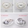 Modern Crystal Glass LED Ceiling Spot Light Corridor Hallway Aisle Porch Ceiling Mounted Recessed Home Decor Lighting Fixture