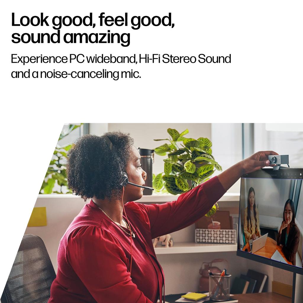 Poly Blackwire 3320 Wired Headset Microsoft Noise with for Web Plantronics Polycom 8G0Y9AA (USB-C Connection, Certified, Cancelling, Microphone,