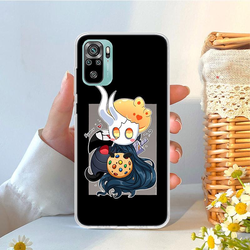 Hollow Knight Cartoon Soft Phone Case For Xiaomi Redmi Note 15 14 14S 13 12 Pro Plus 12S 11 11S 11E 10 10S 11T 5G Fundas Coque R