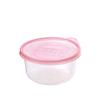 Yudefeng Disposable Round Translucent Pink Food Container