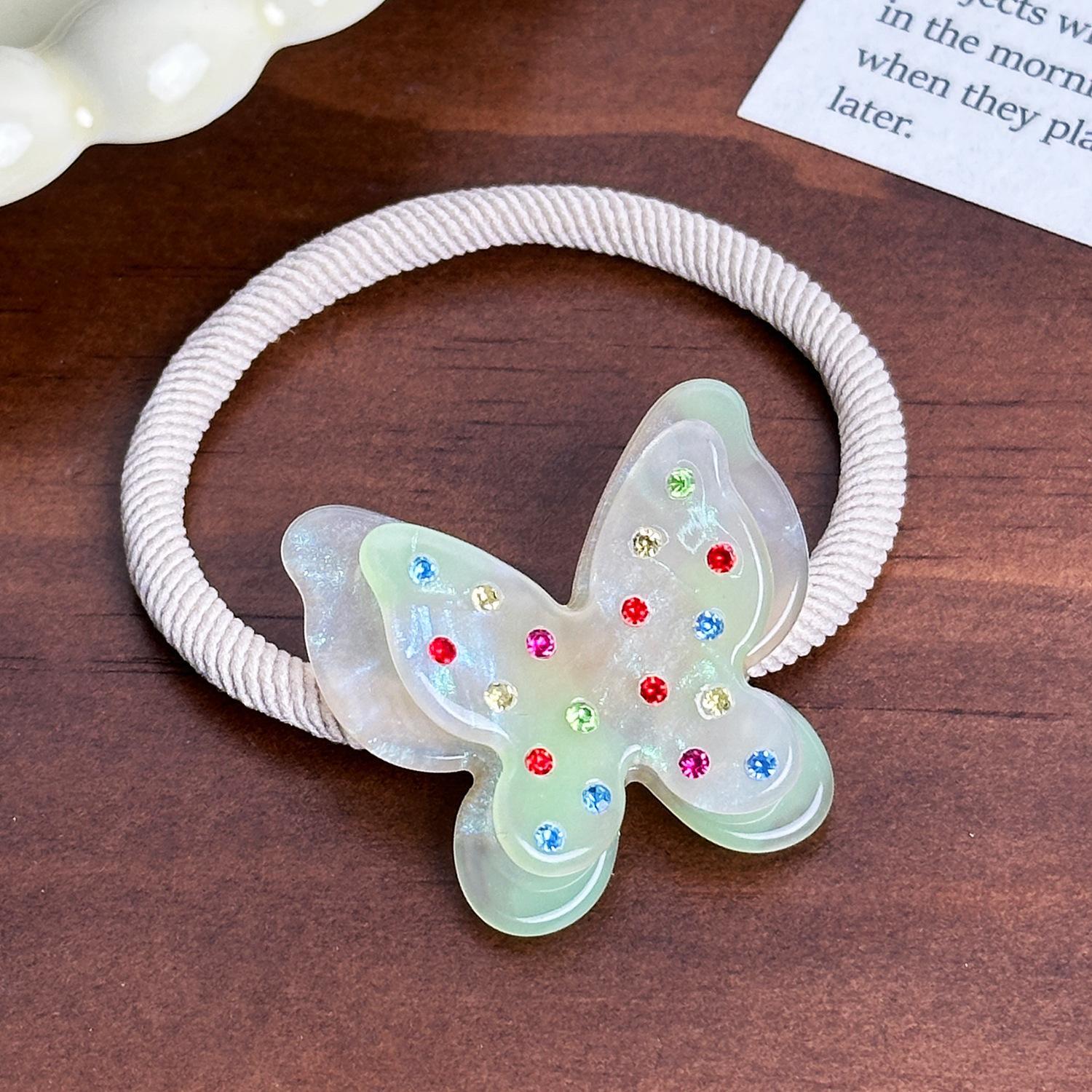 

Hair Elegant Butterfly Clamps In Assorted Colors With A Glamorous Touch For Women Cyan Band