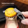 Titanium Alloy EDC Pry Bar & Bottle Opener Keychain Pendant