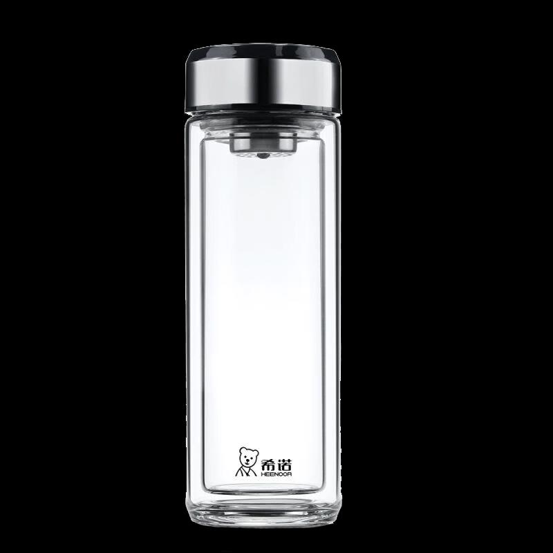 XINUO XN-6739 Double-Layer Glass Tea Infuser Bottle