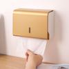 Large Capacity Paper Towel Dispenser No Punch Space Saving Tissue Dispenser Waterproof Tissue Box Holder Restaurant