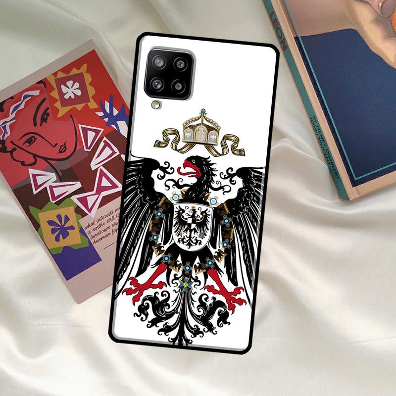 Deutschland Flaggen-Emblem Hülle Für Samsung Galaxy A54 A06 A05 A16 A26 A36 A56 A53 A32 A52 A33 A13 A55 A35 A15 A14 A34