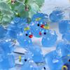 DIY Luminous Yellow Duck Resin Ornaments - Multi-color Accessories for Micro Landscape