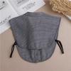 Cotton Lace Fake Collar Female Shirt Detachable Collar Women's shirt False Tie Lapel Blouse Top Nep Kraagie