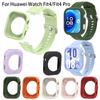 Silicone Protective Case Cover For Huawei Watch Fit 4 Smartwatch Protective Case For Huawei Watch Fit4 Pro Wristband Accessories