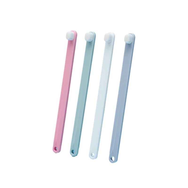 

Soft Bristle Pet Toothbrush for Small Cats, Dogs, Rabbits, and Hamsters - Gentle Oral Cleaning темно-зелений колір