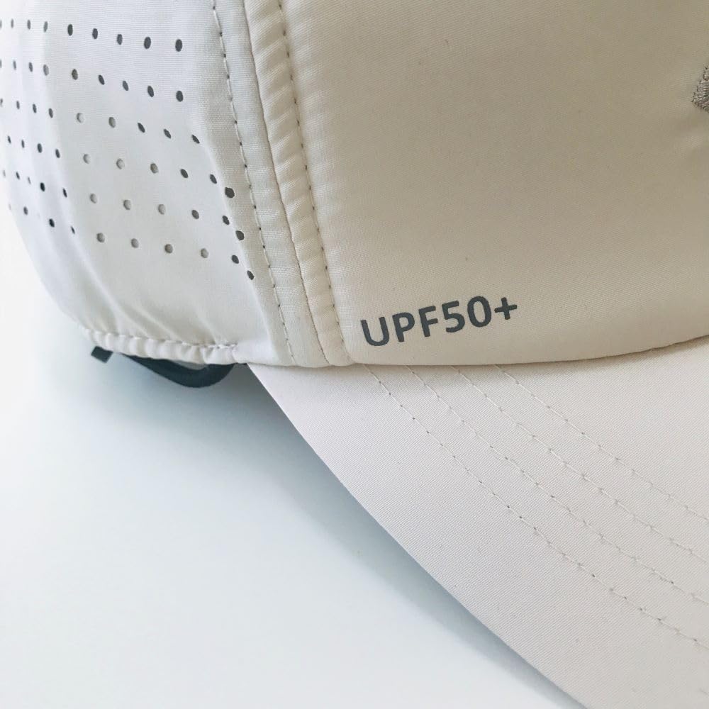 Tabarua Laser Mesh Laser Cut Mesh UV Unisex Surf TM1018 Numeric Coral Cap, Cap, Cap, (JP, Size, 59.0 Cm, 61.0 Cm, White)