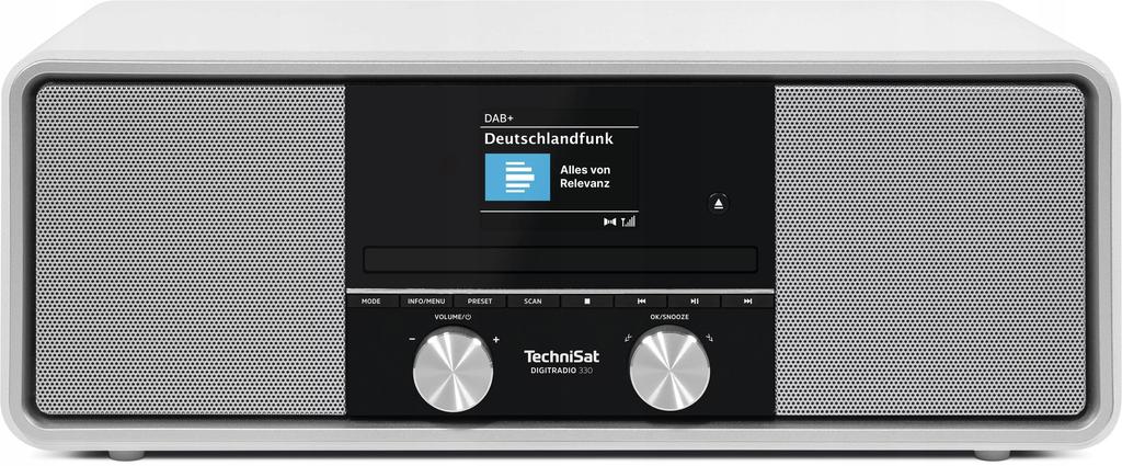 TechniSat DIGITRADIO 330 DAB+ FM Bluetooth USB Radio with CD Player