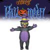 Inflatable Black Cat Suit Animal Cosplay Costumes Halloween Party Performance