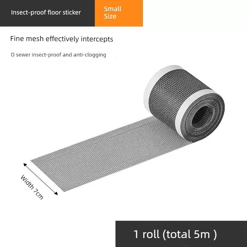 Bathroom Floor Drain Hair Filter Screen, Bathroom Sewer Filter, Anti-Odor, Anti-Hair, Anti-Insect Drain Sticker