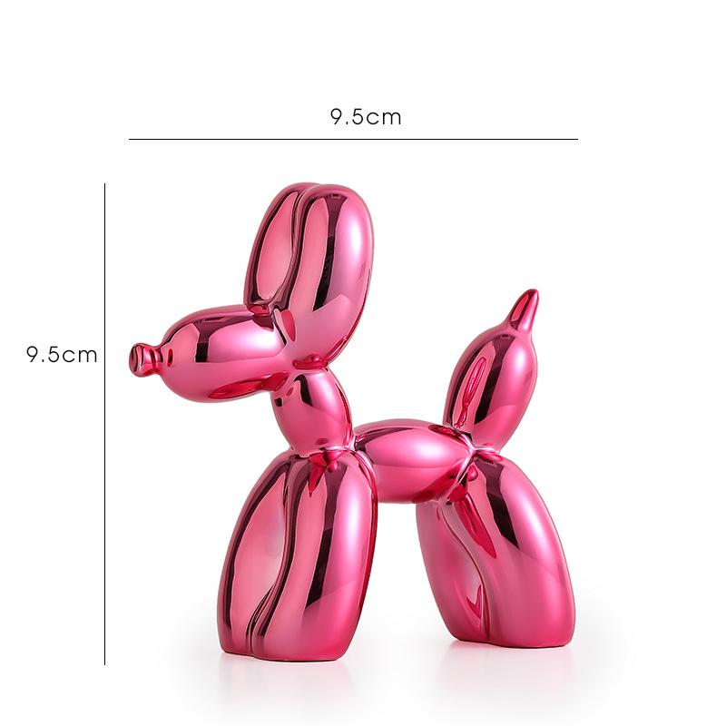 Colorful Modern Balloon Dog Ornaments: Living Room, Wine Cabinet & Office Decor
