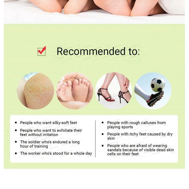 PUREDERM - Shiny & Soft Foot Peeling Mask (1 pair)