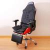 Electric Heating Car SUV Massage Cushion, Home Cushion Body Back Waist Relaxation Vibration Massage Support Pad Black