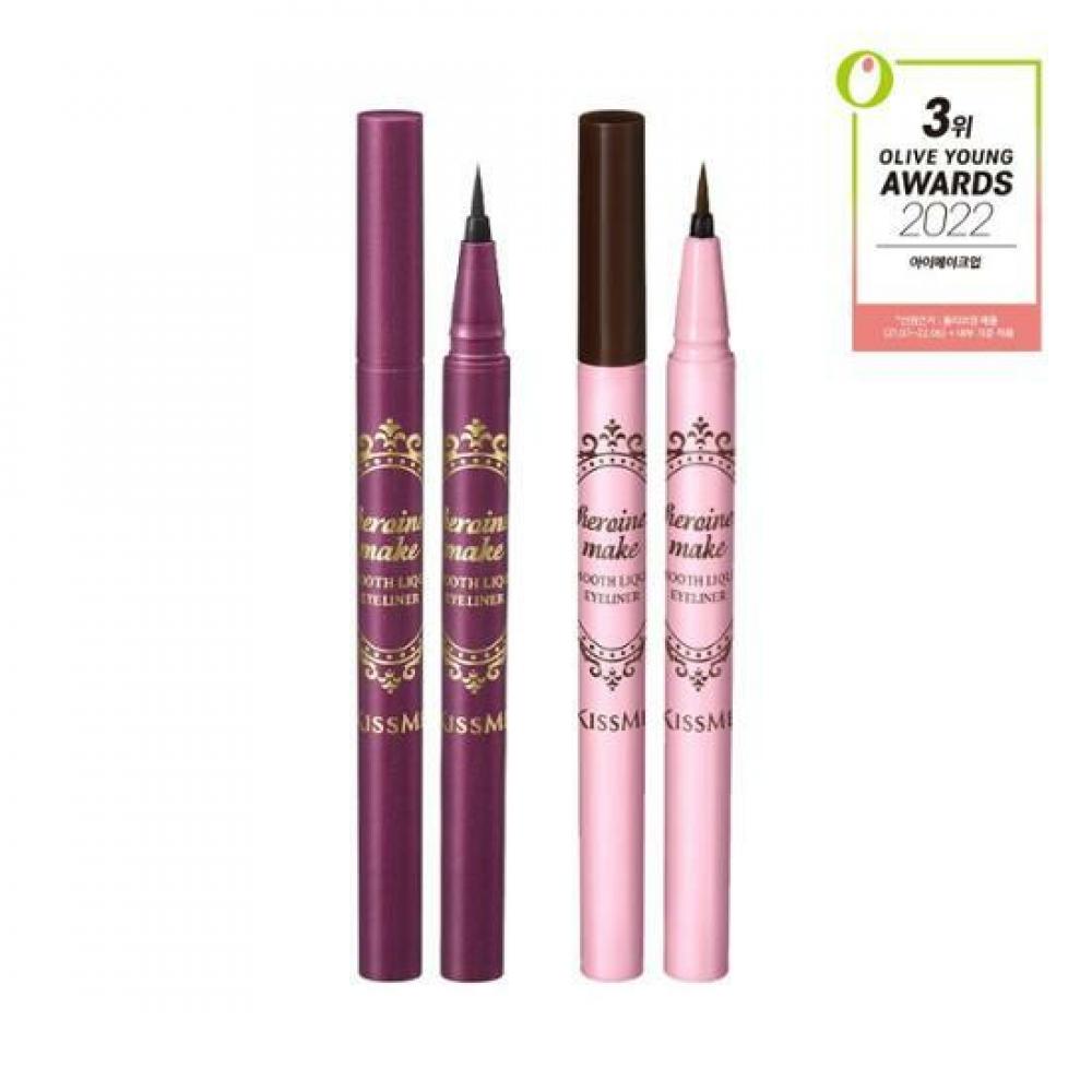 

Kiss Me NO.1 Liner Kiss Me Smooth Liquid Eyeliner N 02 Коричневый