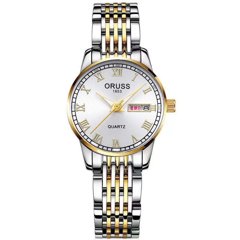 Roman Scale Women'S Trend Watch Exquisite Versatile Handsome Waterproof Quartz Watch
