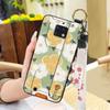 Phone Holder Wristband Phone Case For Oukitel WP6 Oil Painting Soft case Fashion Design Protective Kickstand Anti-knock