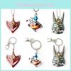 Genshin Impact Porte-clés Collier en alliage Tartaglia Xiao Accessoire Cosplay
