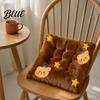 Winter Warm Seat Protector Plush Chair Cushion Cute Cartoon Bear Floor 18" x Thickened Pad Non-slip Cozy Cushion for Office Dining Soft Cloud Feel