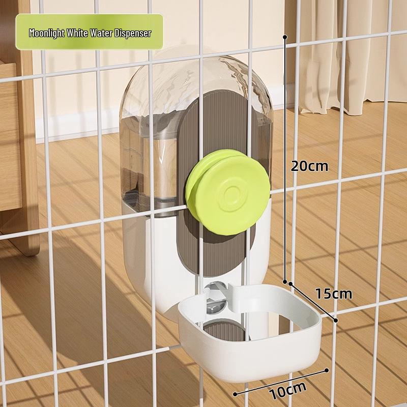 Hanging Pet Water Fountain and Feeder for Cats and Dogs