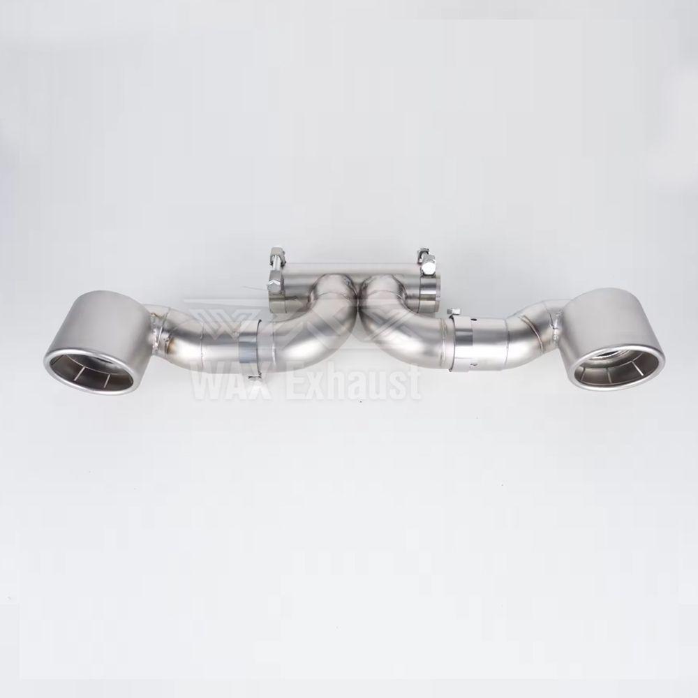 

Stainless Steel Tail Section for Porsche 718 Boxster/Cayman 982 GT4 (2016-2025) Stainless Steel Exhaust Pipe