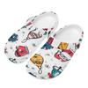 Unisex EVA Casual Clogs Casual Printed Easy Clean Soft Slip On Travel Use Beach Garden Daily Walking Casual Slippers Leisure Wear